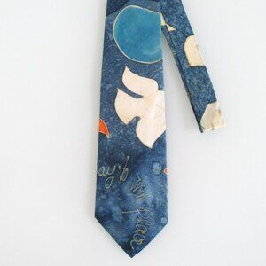 Nirvana Vintage Hand Painted/Numbered Men's Silk Tie